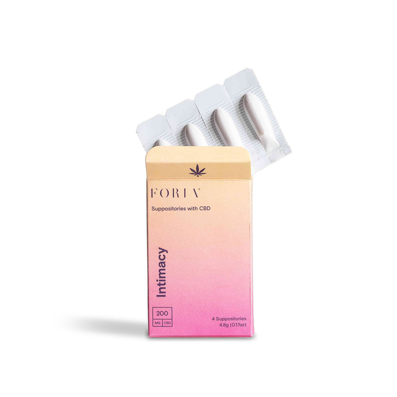Foria wellness intimacy suppositories respin wellness marketplace