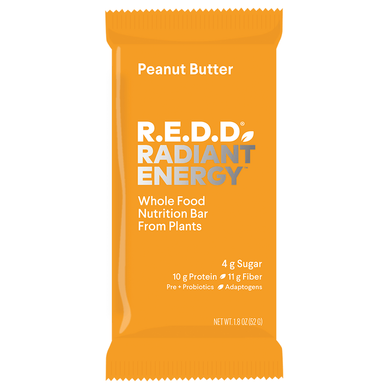 reddbar peanut butter plant based protein bars respin wellness marketplace